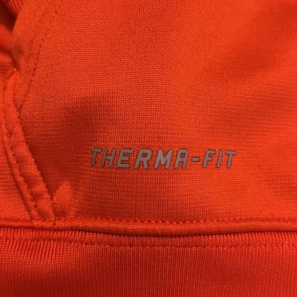 Nike DryFit Hooded Sweatshirt in Orange, Grey and Camo.  Youth XL.  Like new. - Picture 2 of 7